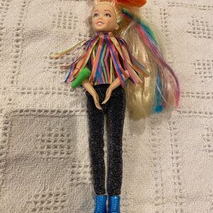 JoJo Siwa 10” Singing Doll Nickelodeon Tested & Works. Orange Bow, Sparkly Pants